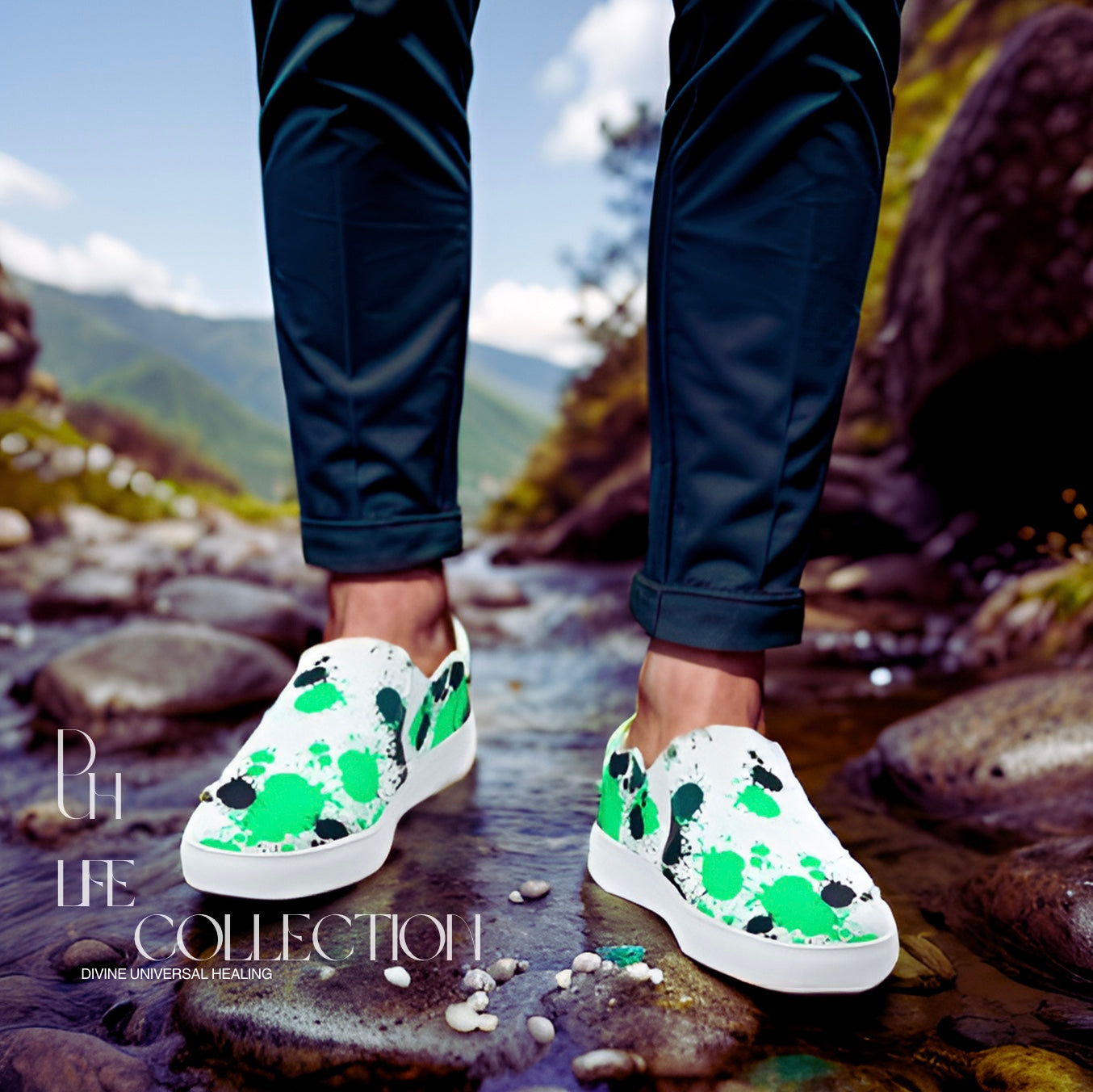 Men’s slip-on canvas shoes