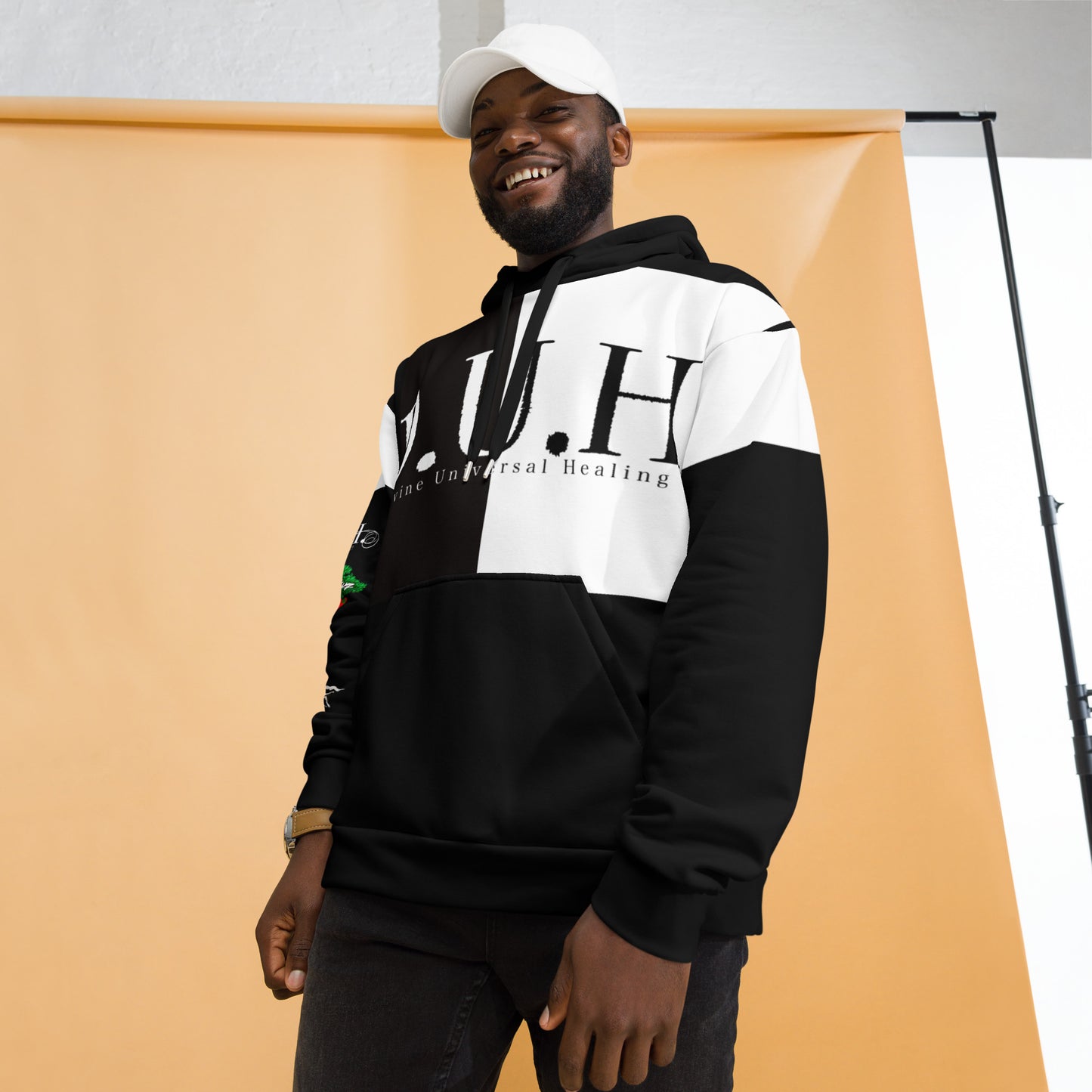 1 B / W Hoodie