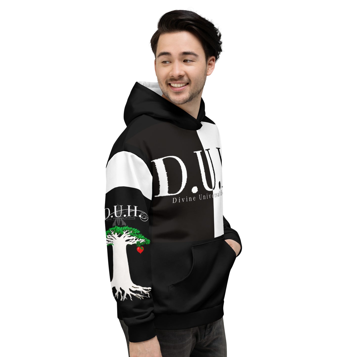 1 B / W Hoodie