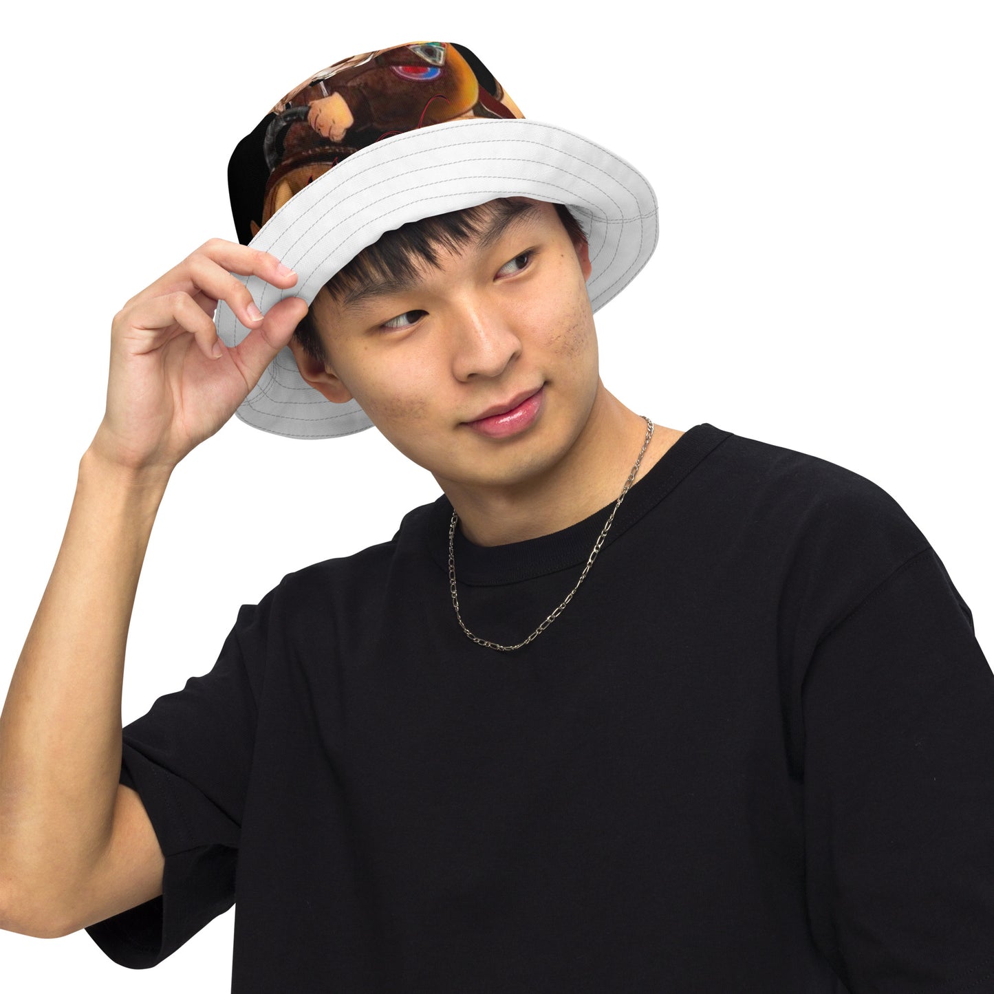 Reversible bucket hat
