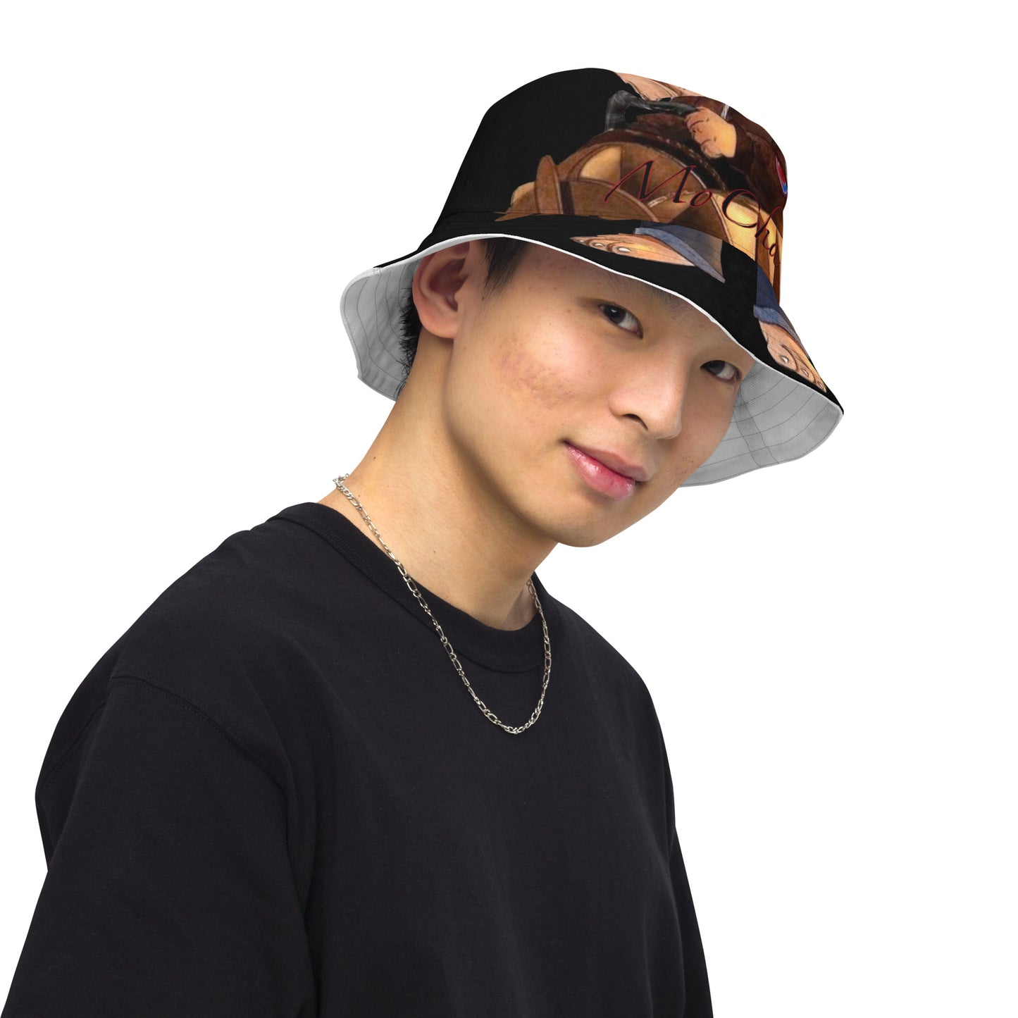 Reversible bucket hat