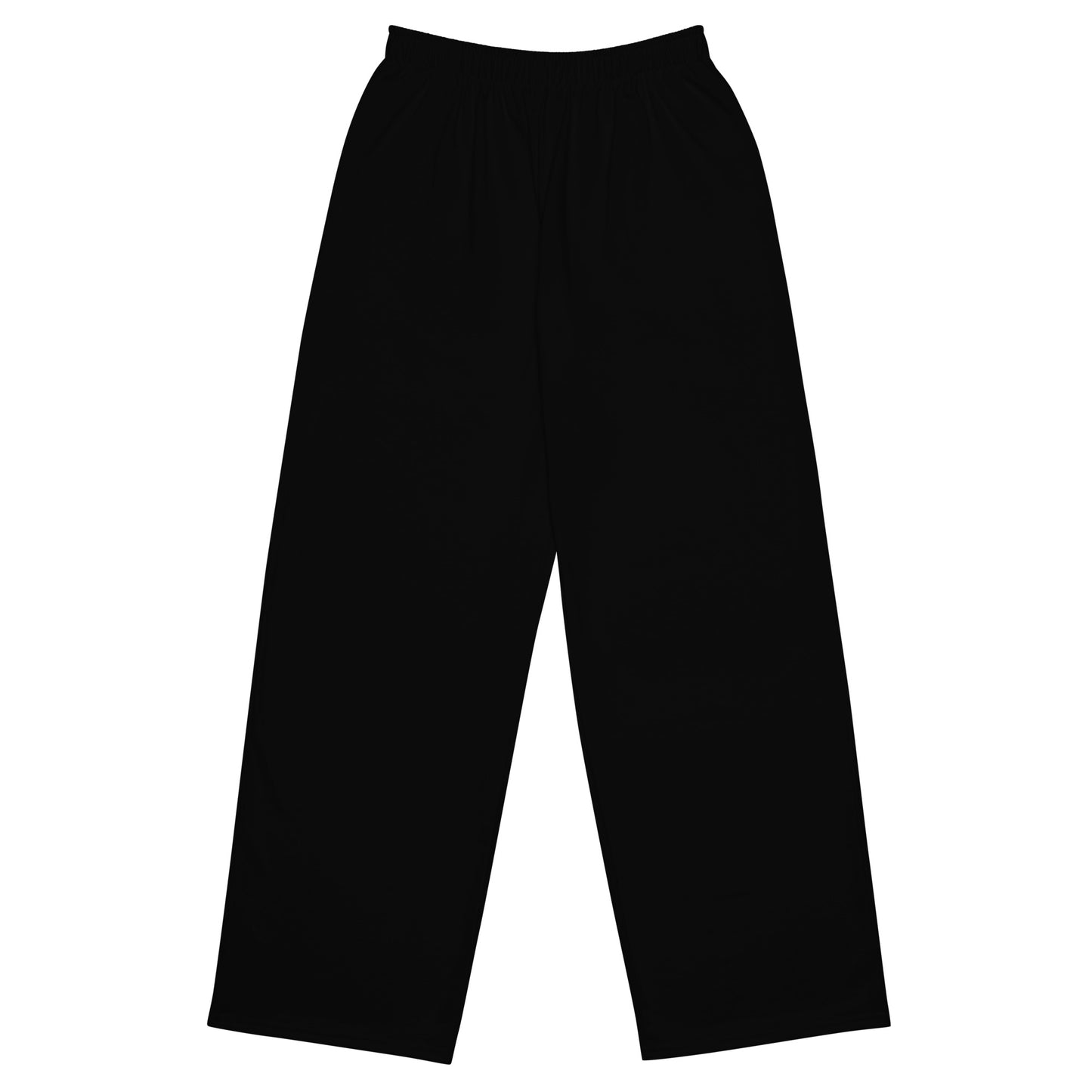 All-over print wide-leg pants