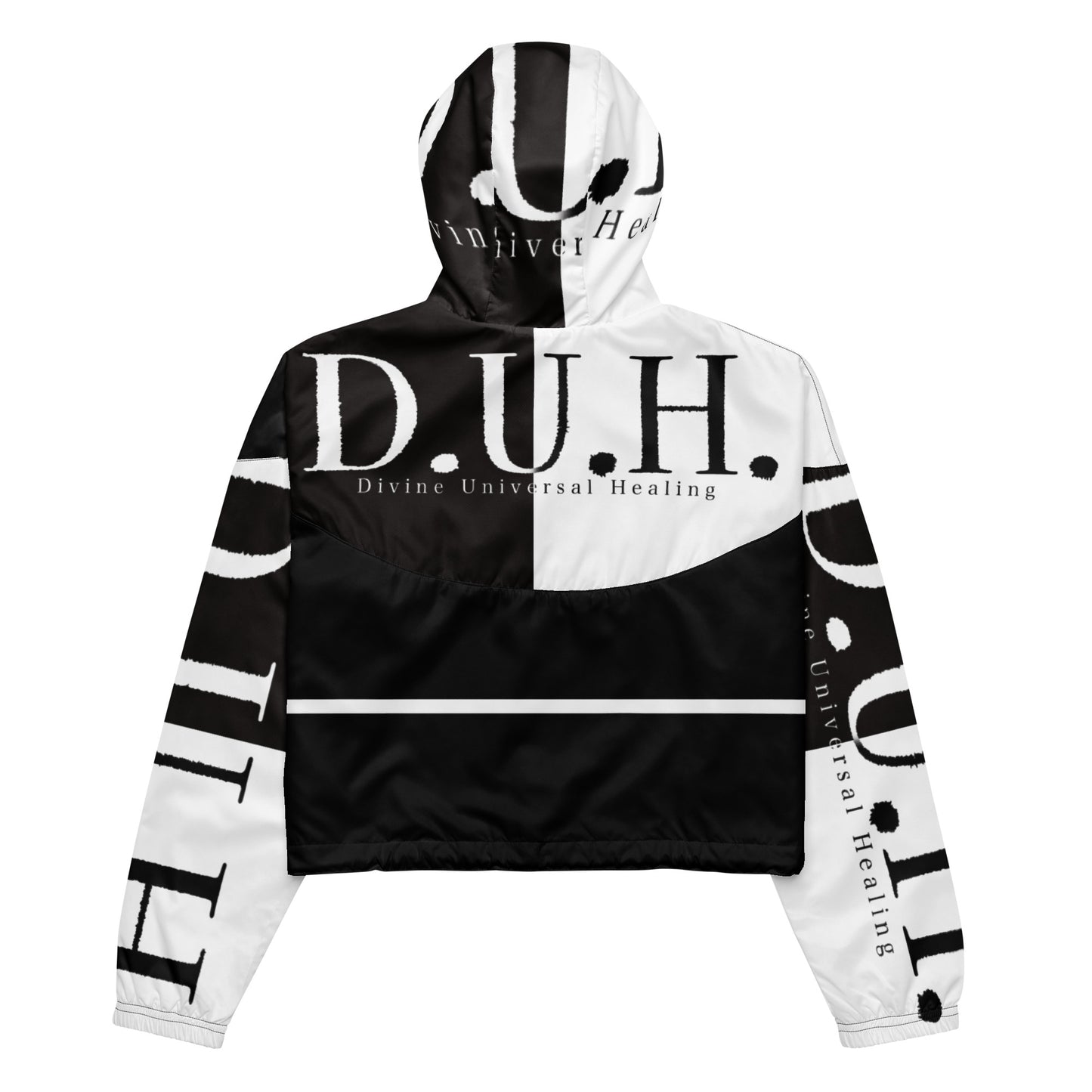 1 B/ W Women’s cropped windbreaker