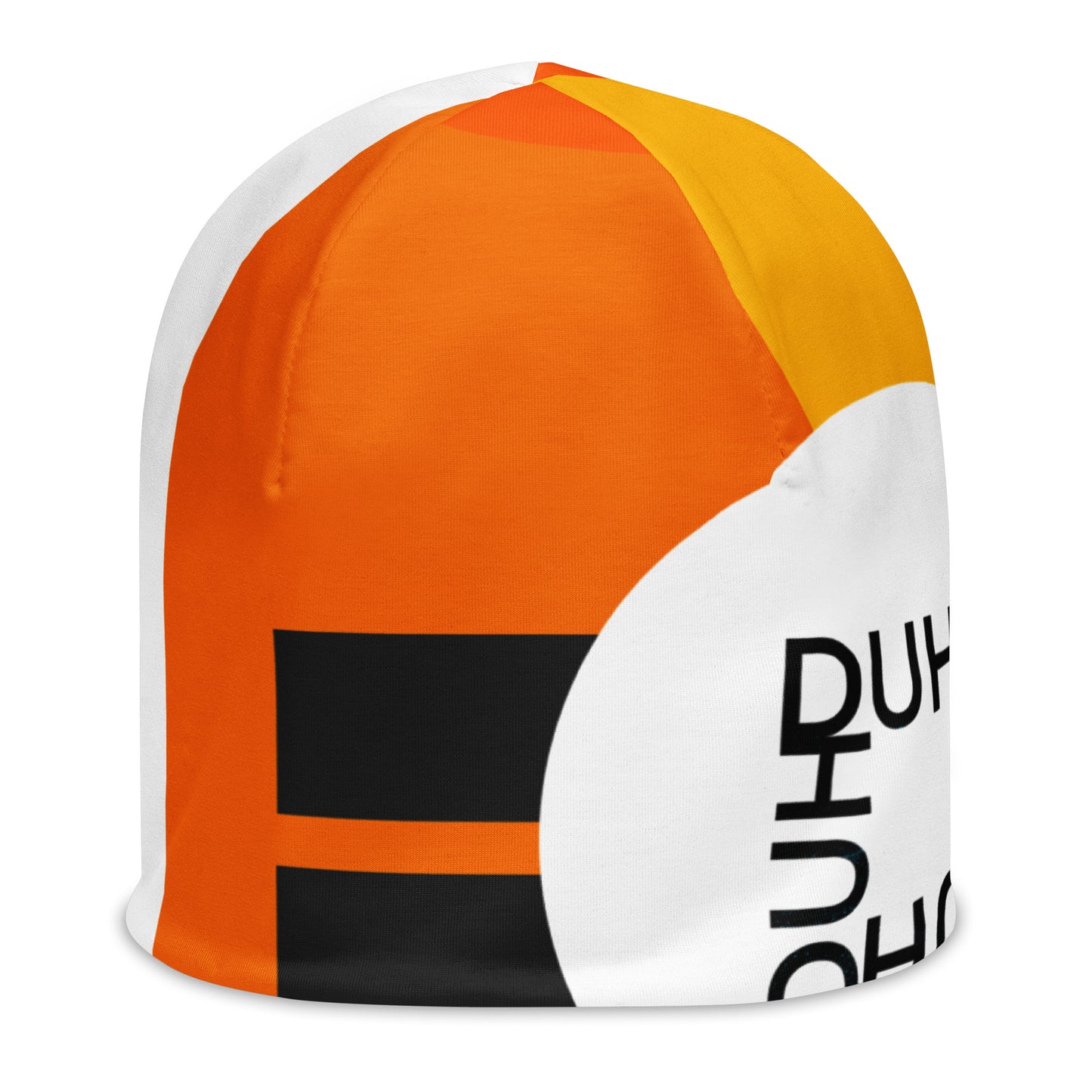 10 So Orange All-Over Print Beanie