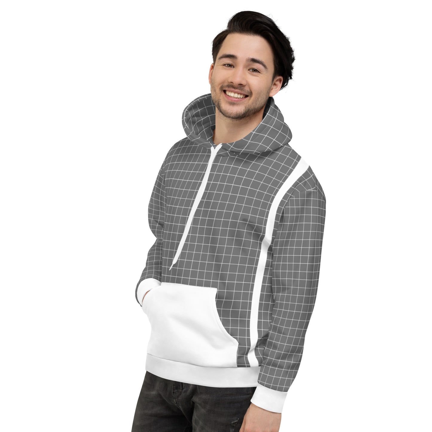 DUH B Gray Hoodie