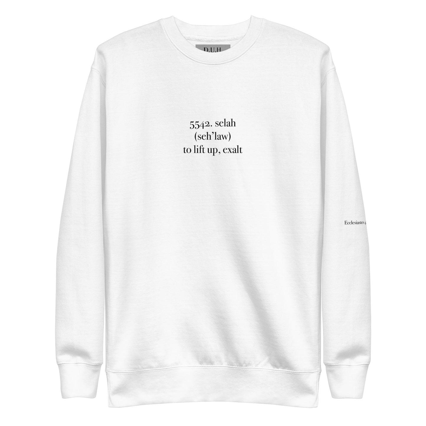 DUH Gallery Selah Premium Jasmine Sweatshirt