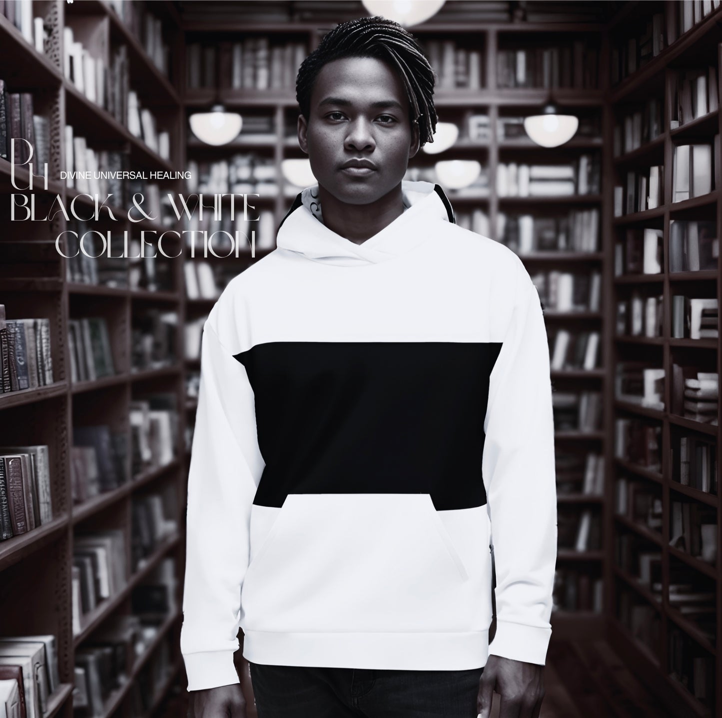 1 B/W Hoodie