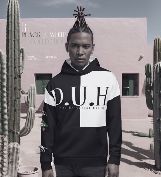 1 B / W Hoodie