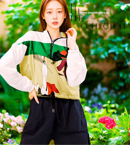 DUH Gallery Selah 1 Women’s cropped windbreaker