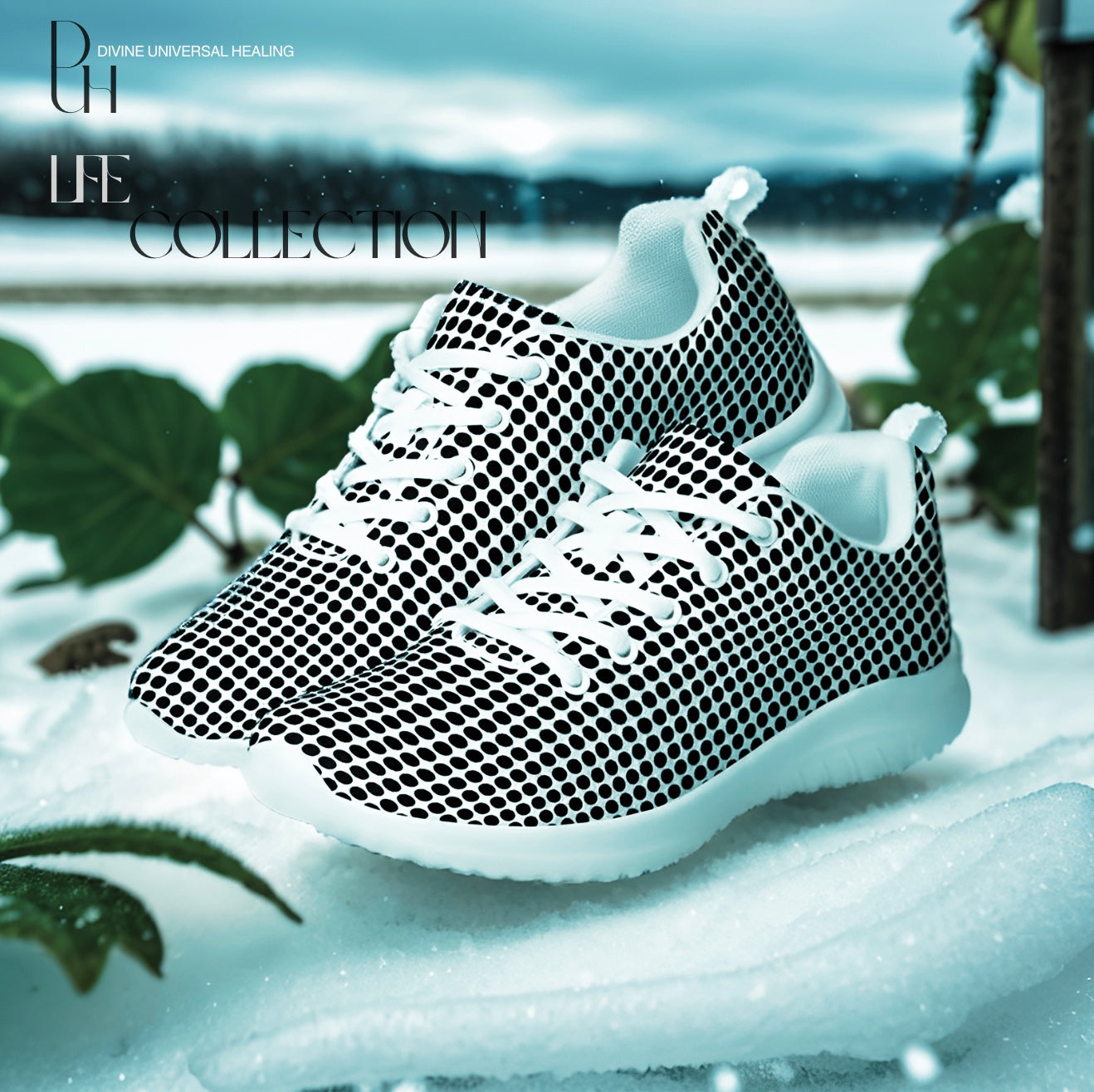 1 B/W Men’s athletic shoes