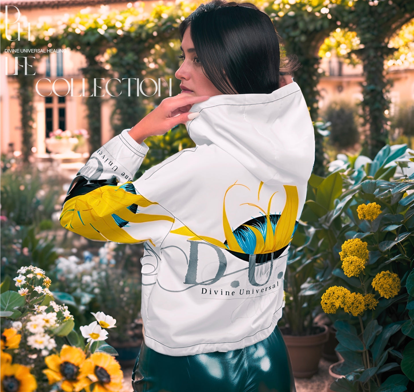 So Yellow 3 Women’s cropped windbreaker