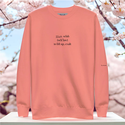 DUH Gallery Selah Premium Rose Sweatshirt