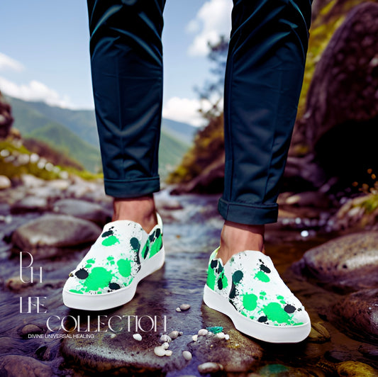 Men’s slip-on canvas shoes