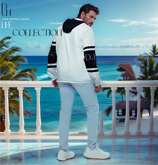 1 B/W Men’s windbreaker