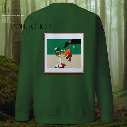 DUH Gallery Selah Premium Forêt Verte Sweatshirt