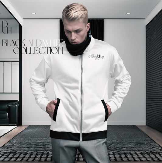1 B/W Bomber Jacket