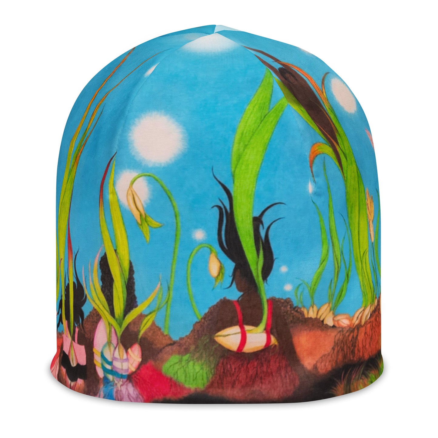 6 All-Over Print Beanie