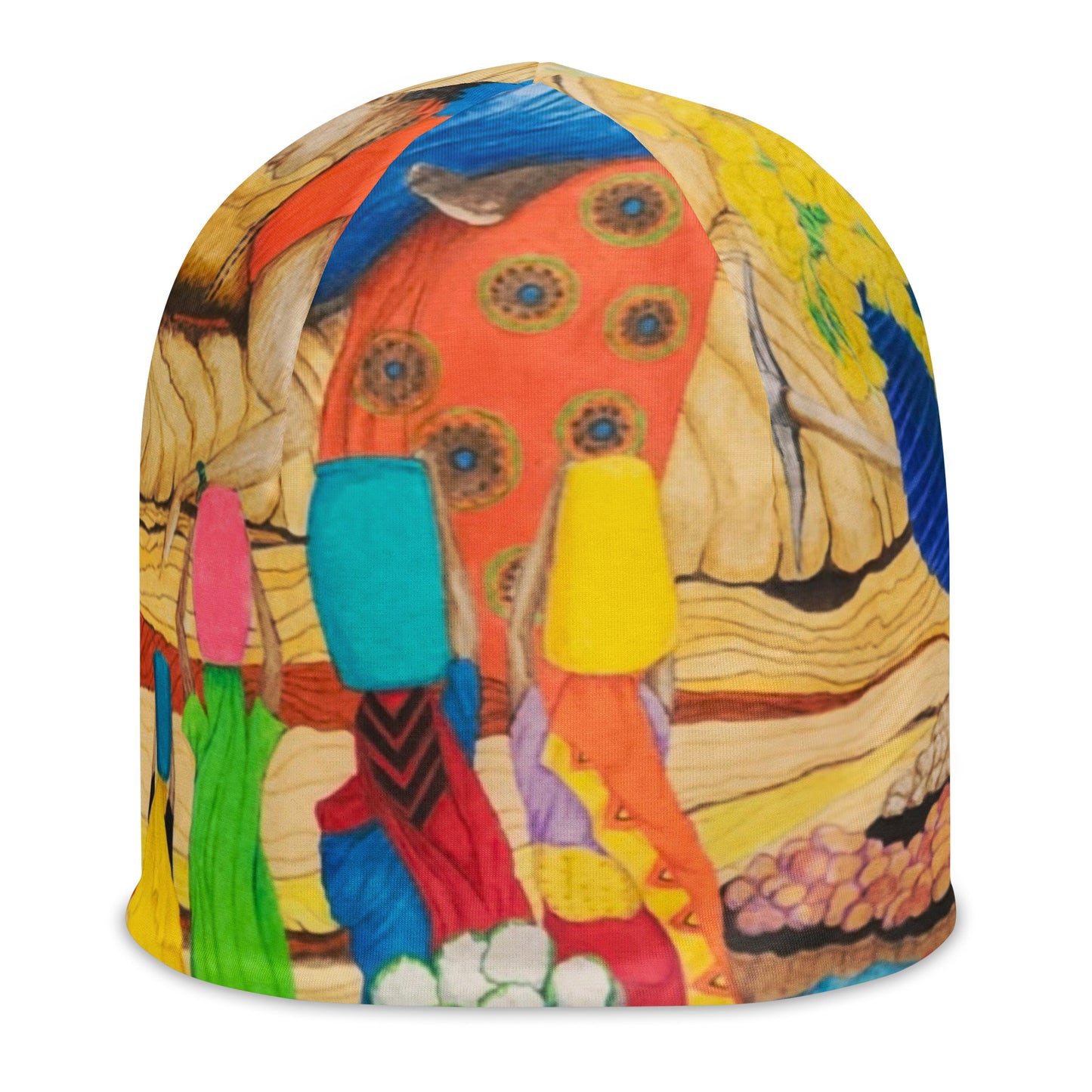 7 All-Over Print Beanie