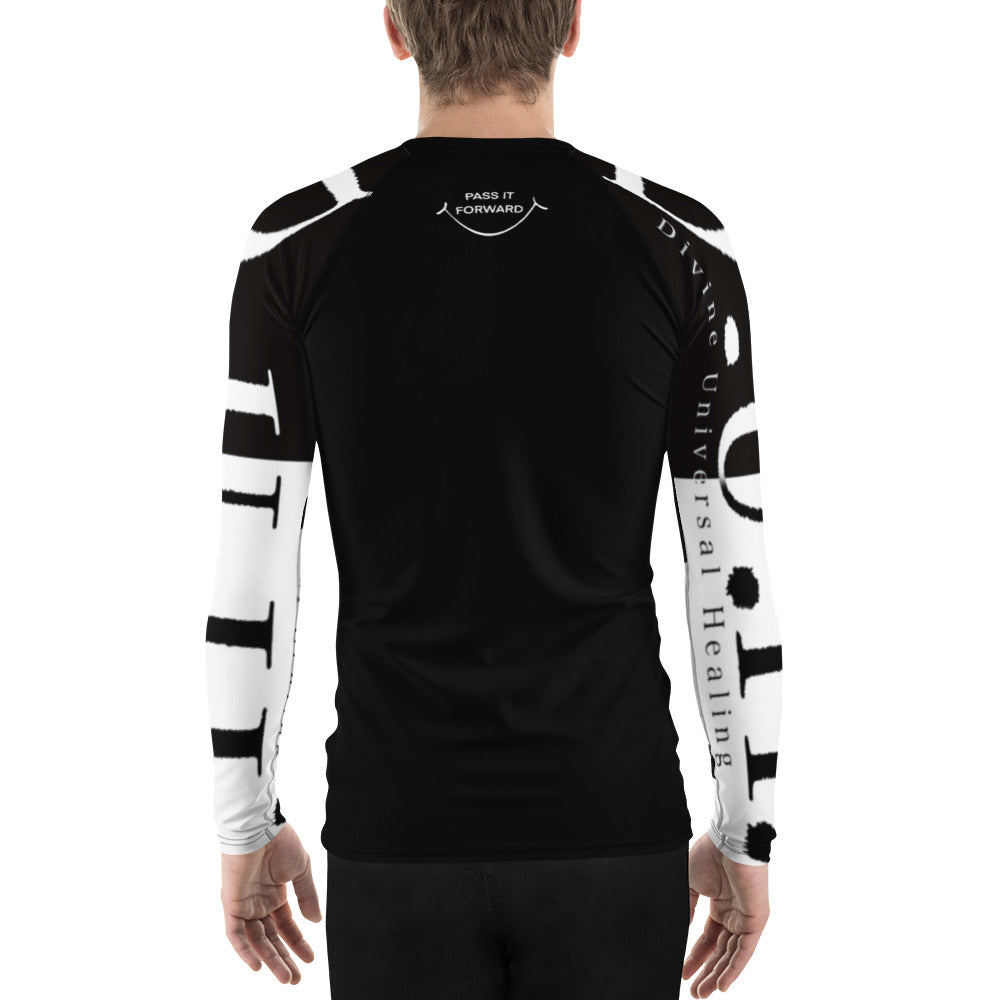 1 B/W Men's Rash Guard