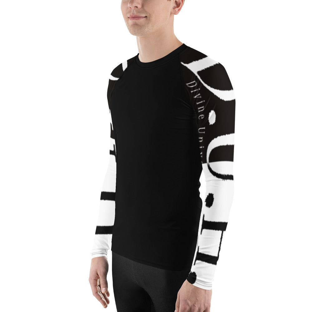 1 W/B Men's Rash Guard