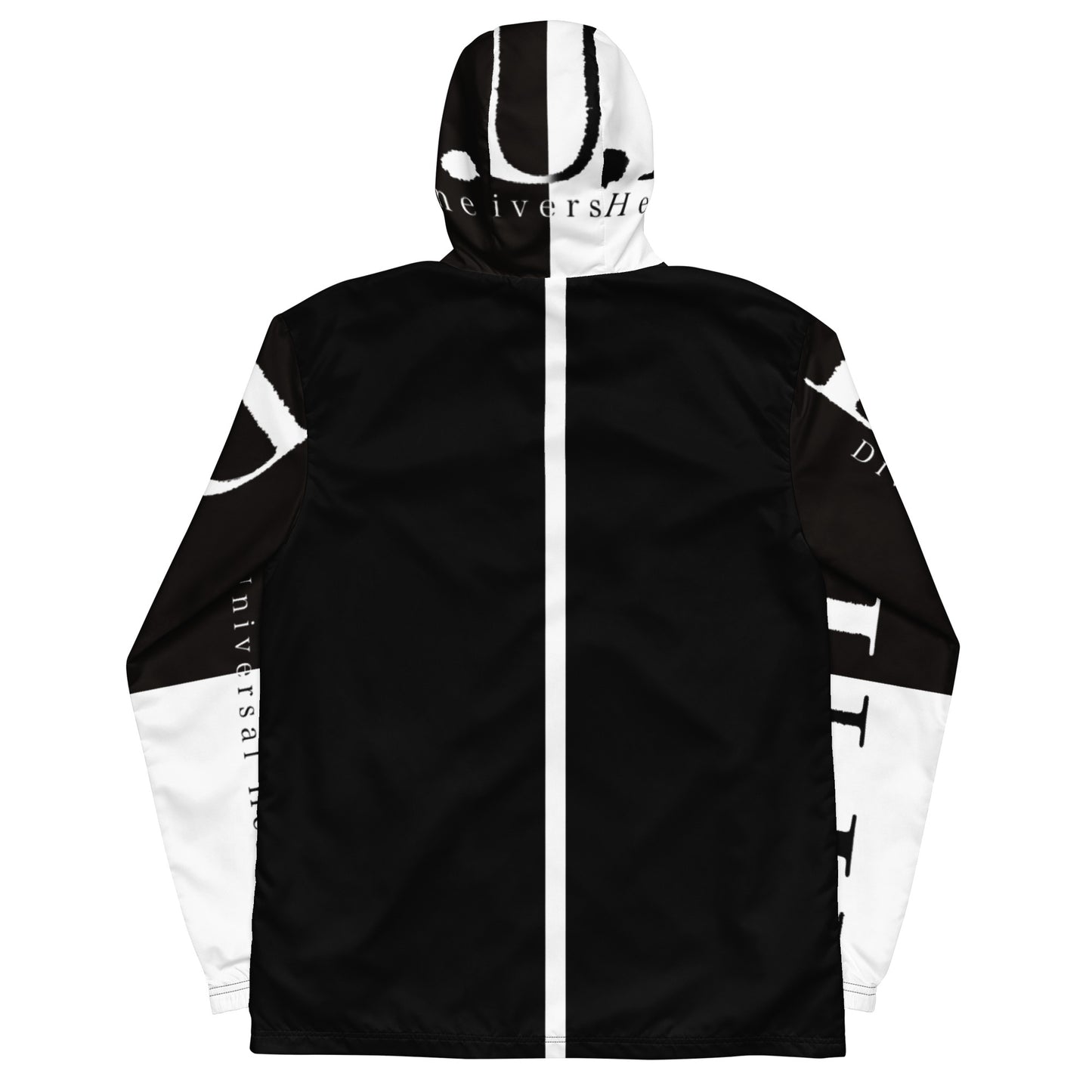 1 B/W Men’s windbreaker