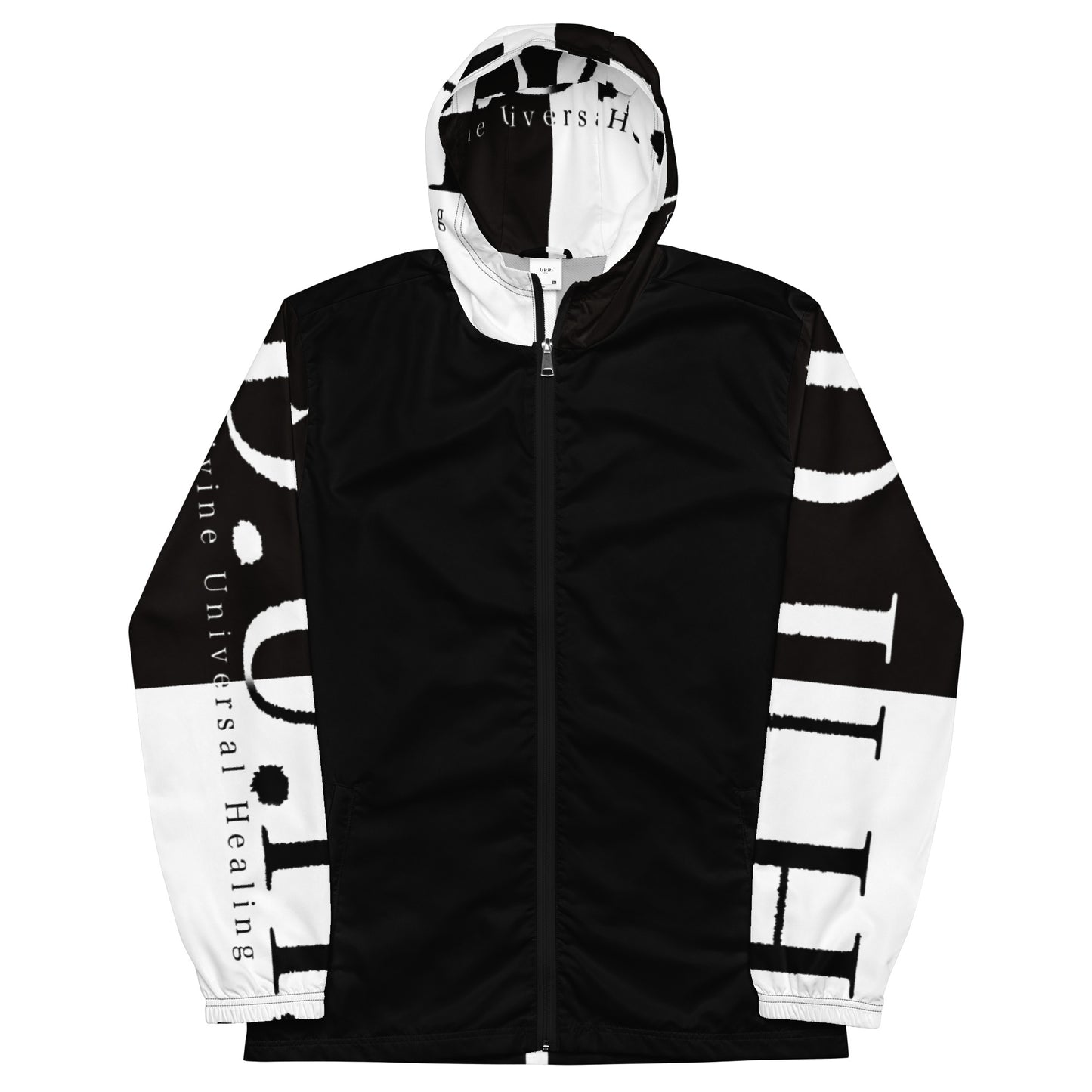 1 B/W Men’s windbreaker
