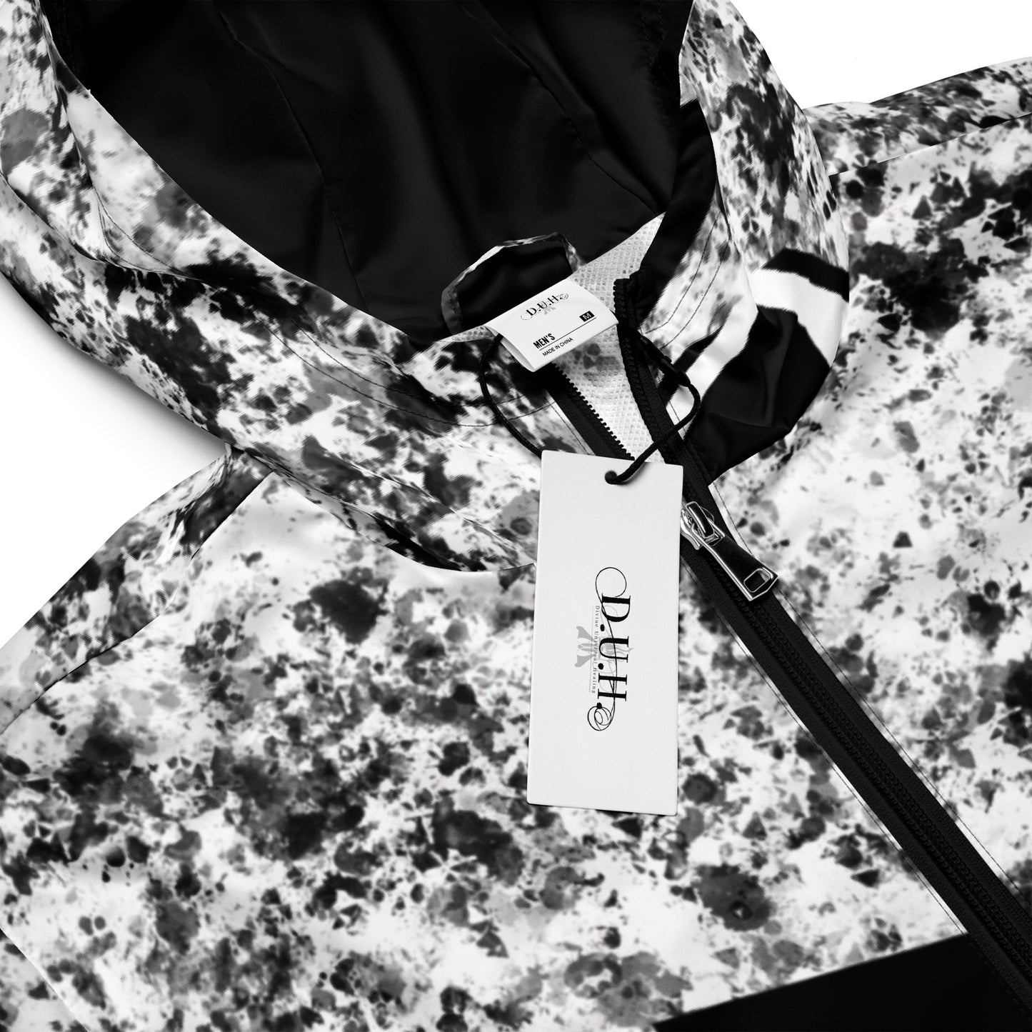 1 B/W Men’s windbreaker
