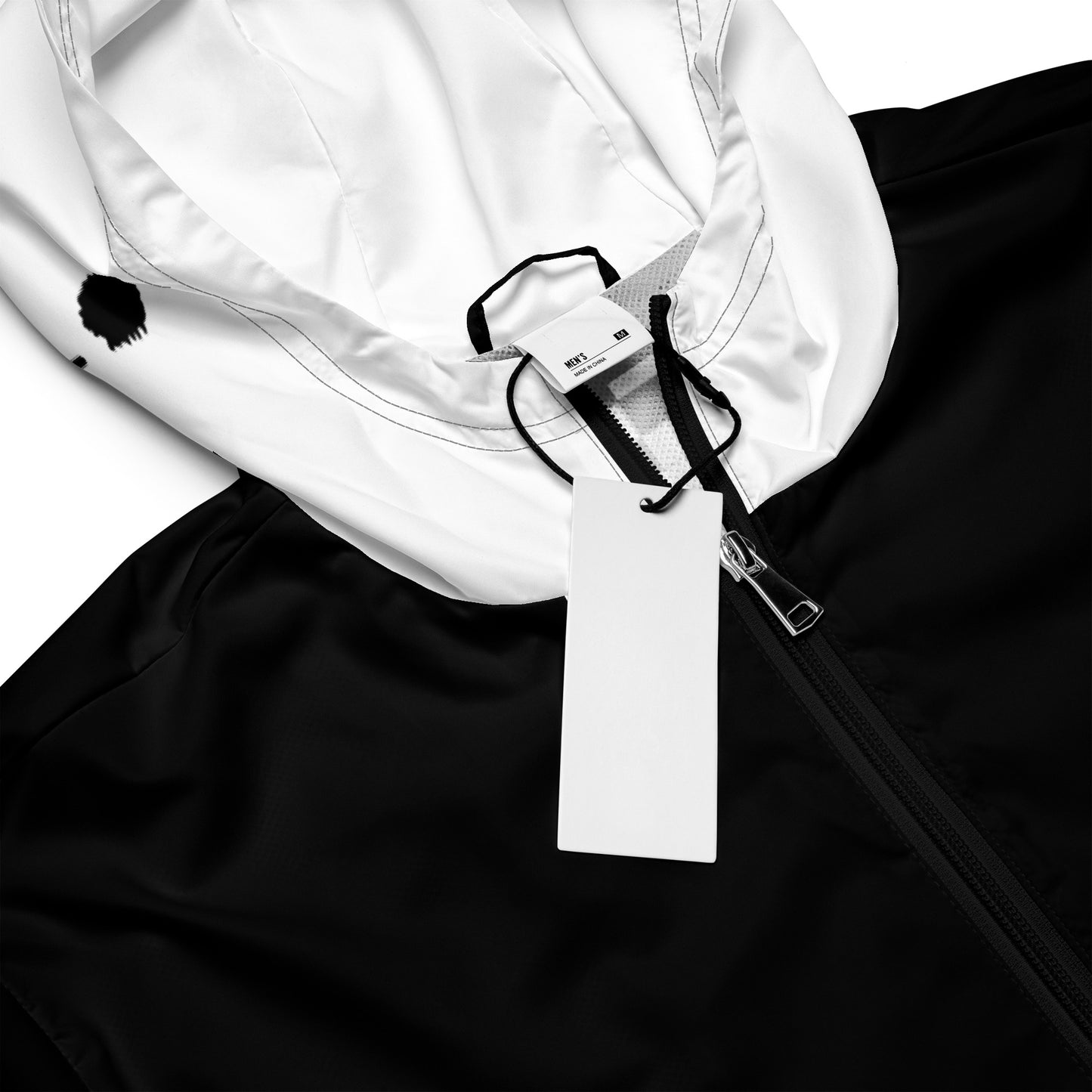 1 B/W Men’s windbreaker
