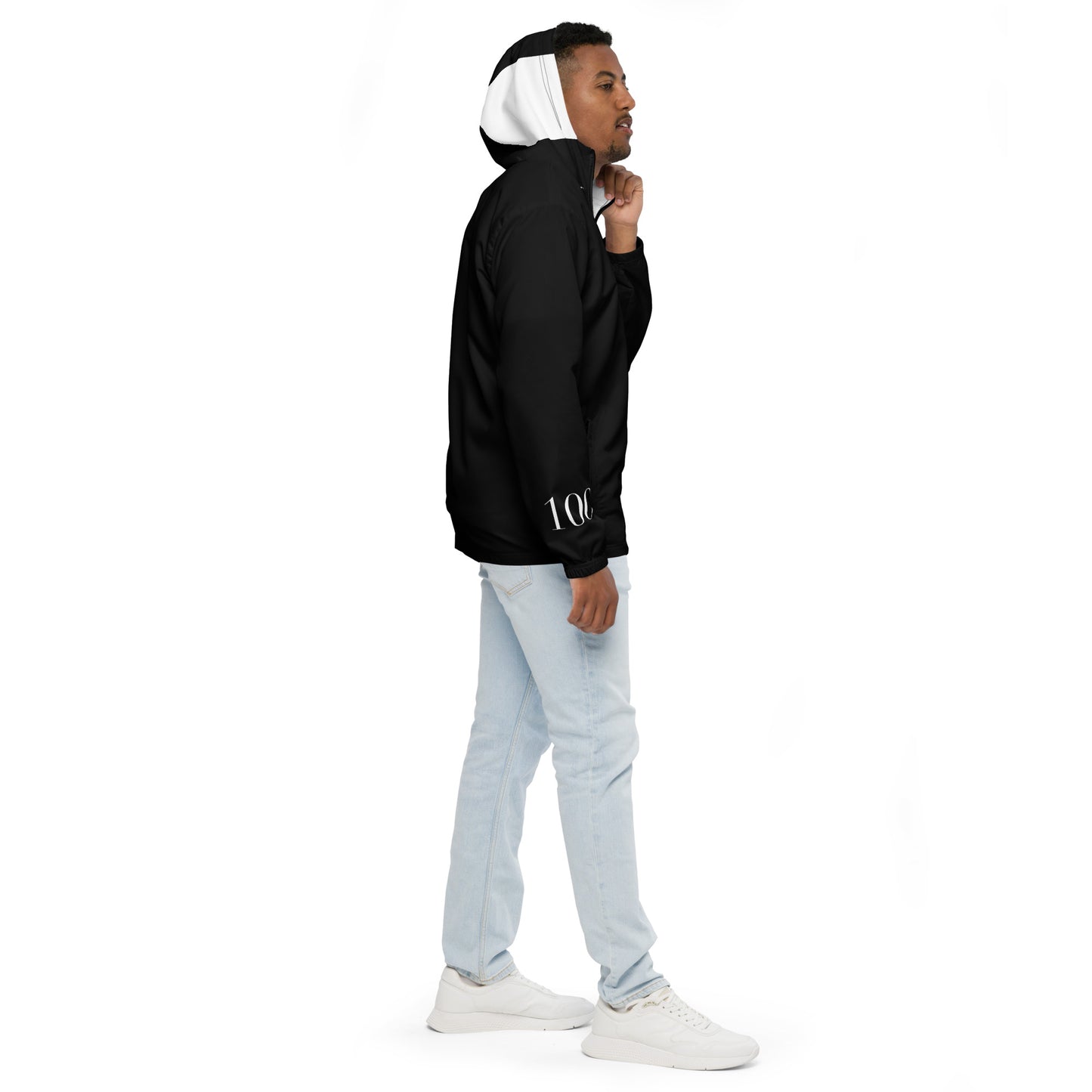 1 B/W Men’s windbreaker