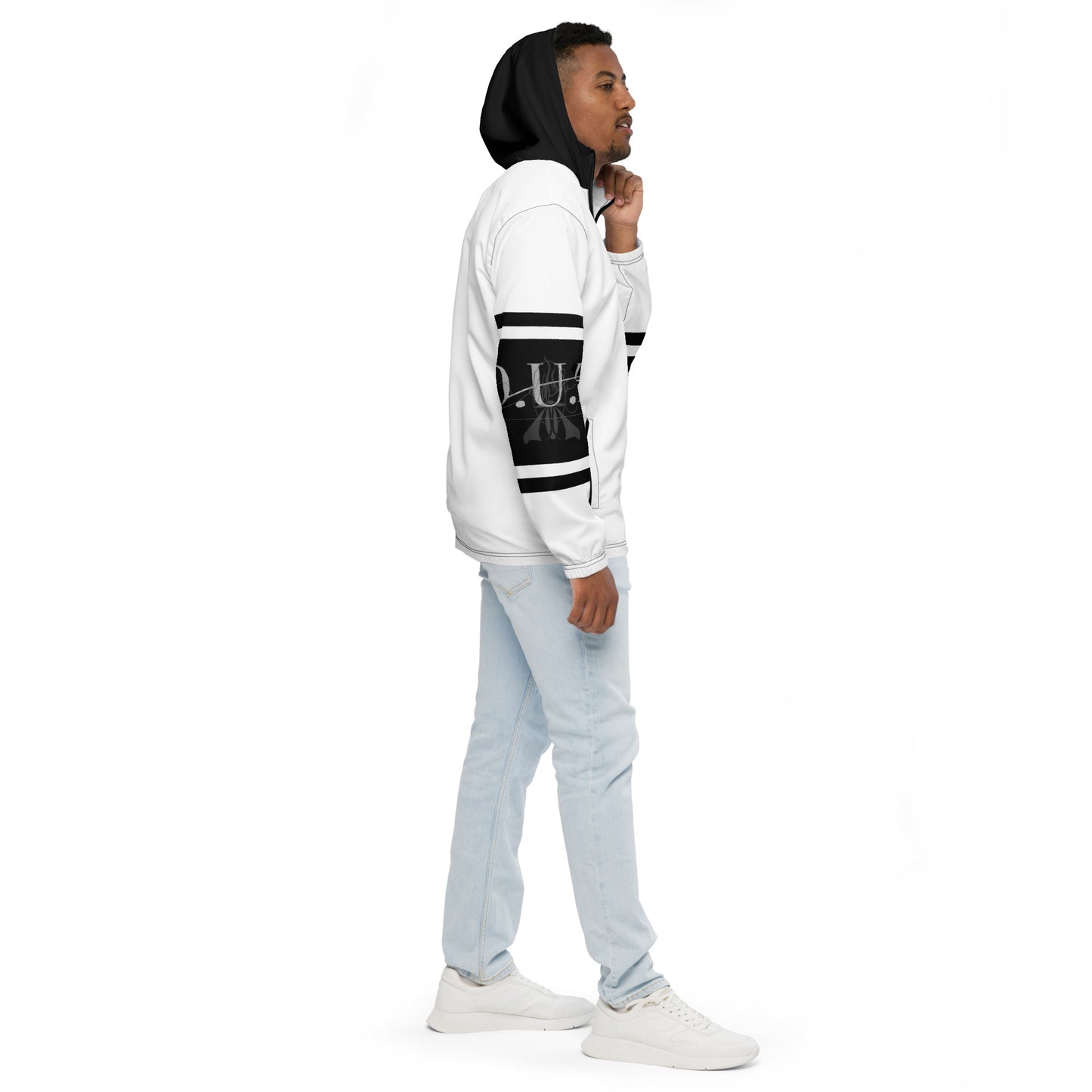 1 B/W Men’s windbreaker