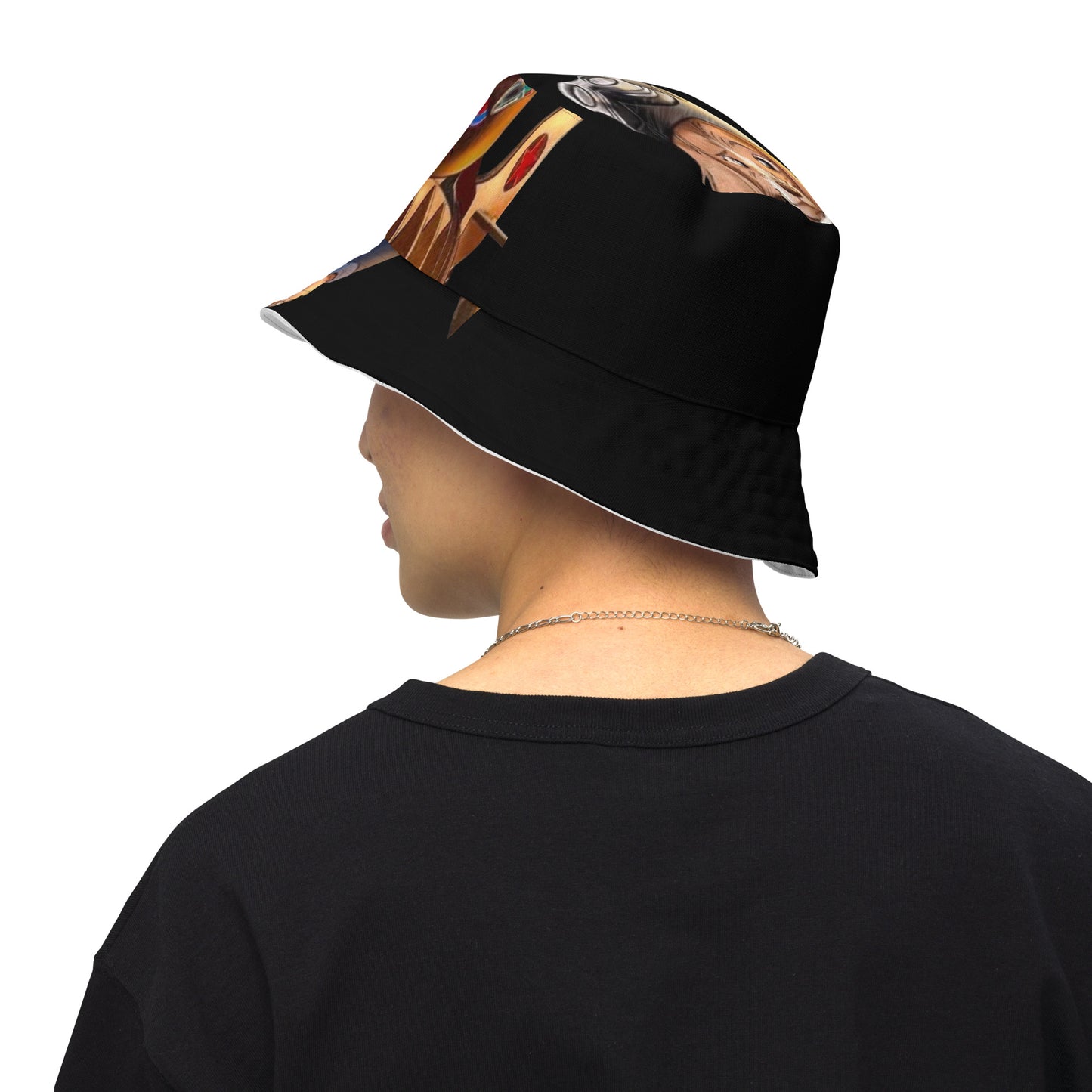 Reversible bucket hat