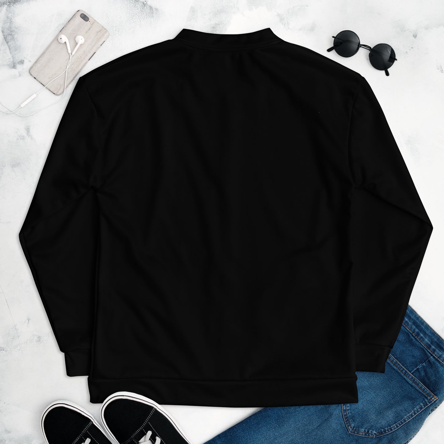 1 B/W Bomber Jacket