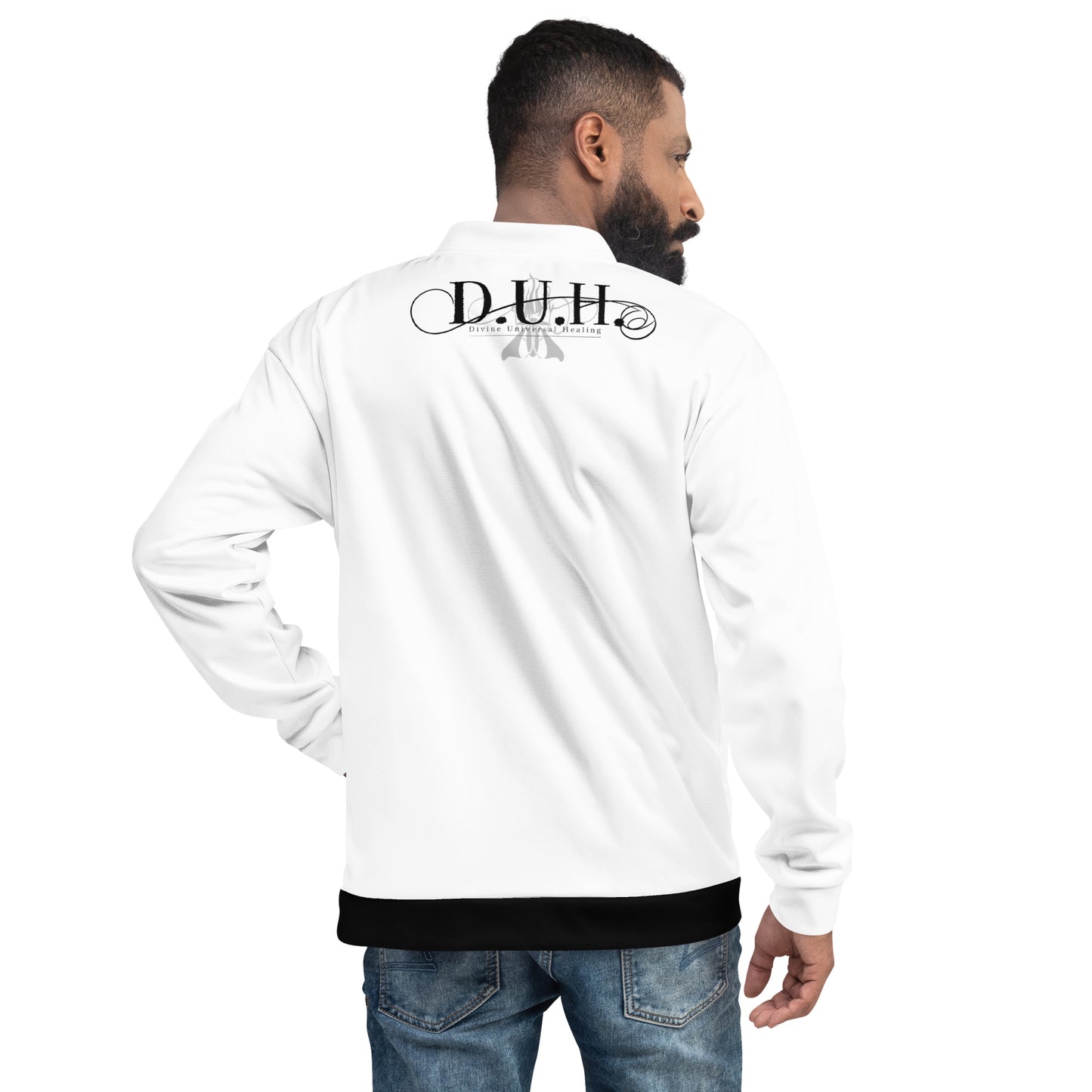 1 B/W Bomber Jacket