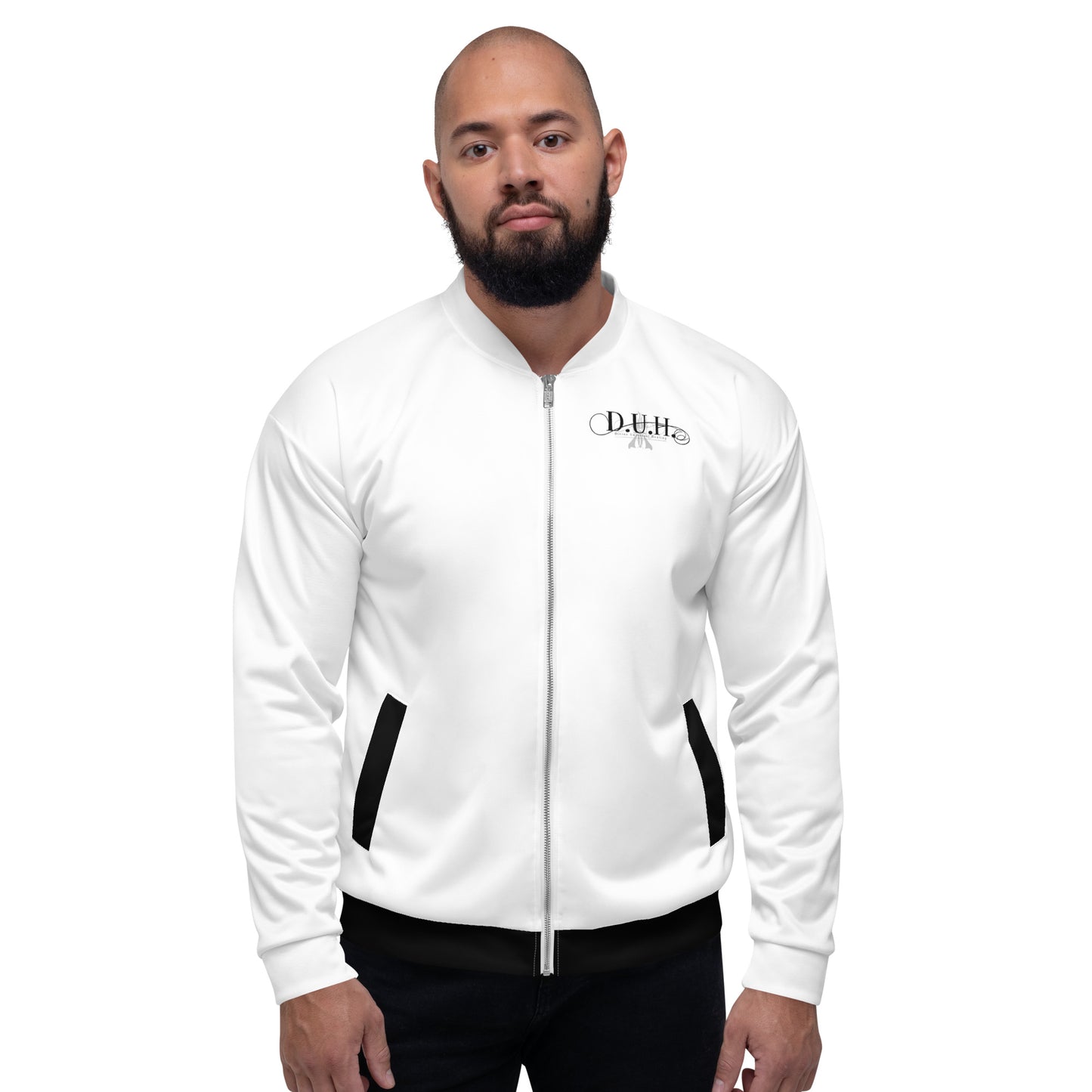 1 B/W Bomber Jacket