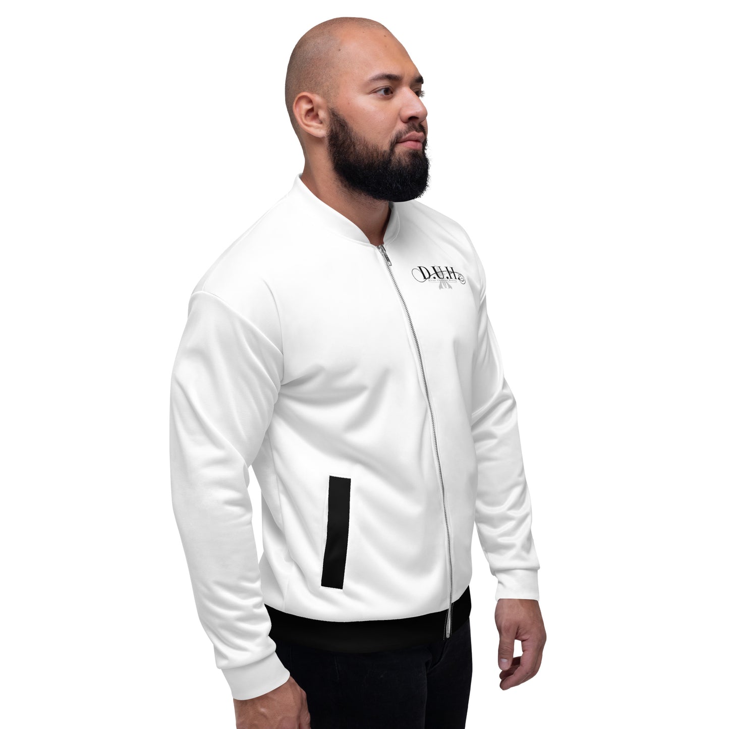 1 B/W Bomber Jacket