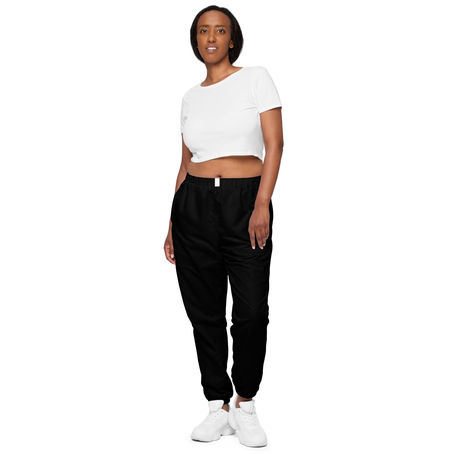 1 B/W track pants