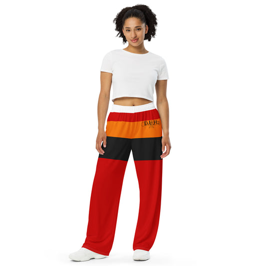 10 So Orang All-over print wide-leg pants