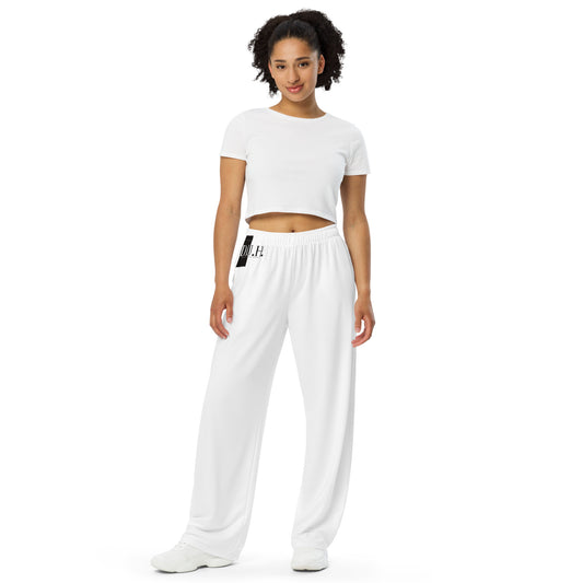 All-over print unisex wide-leg pants