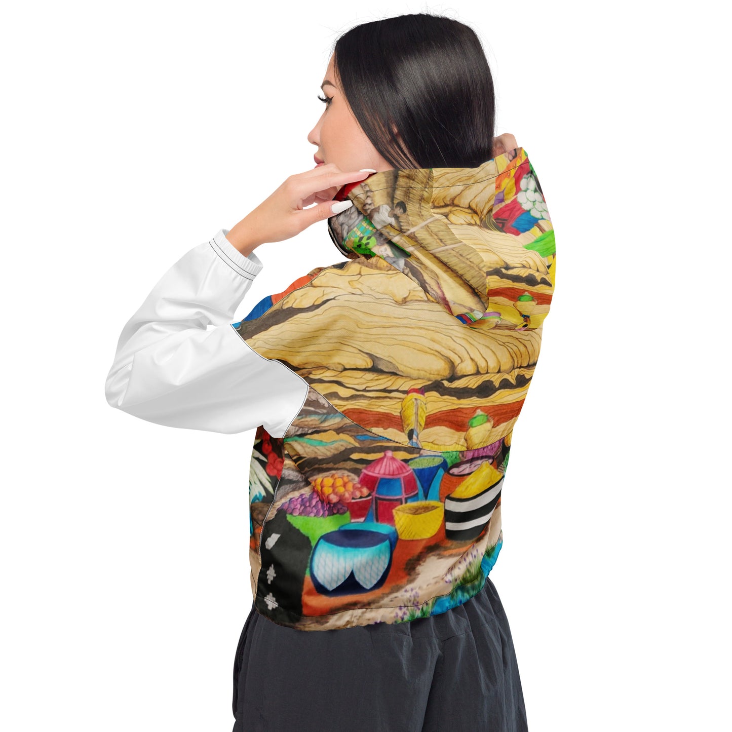 7 Women’s cropped windbreaker