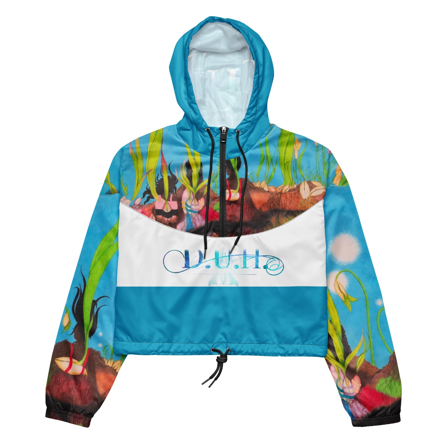 6 Women’s cropped windbreaker
