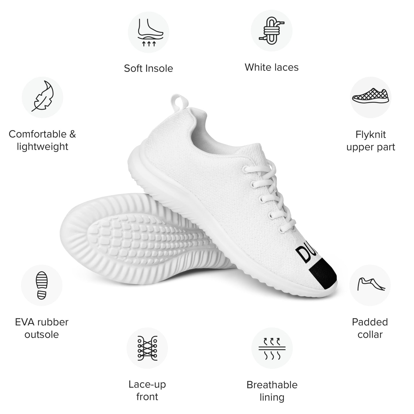 1 B/W Men’s athletic shoes