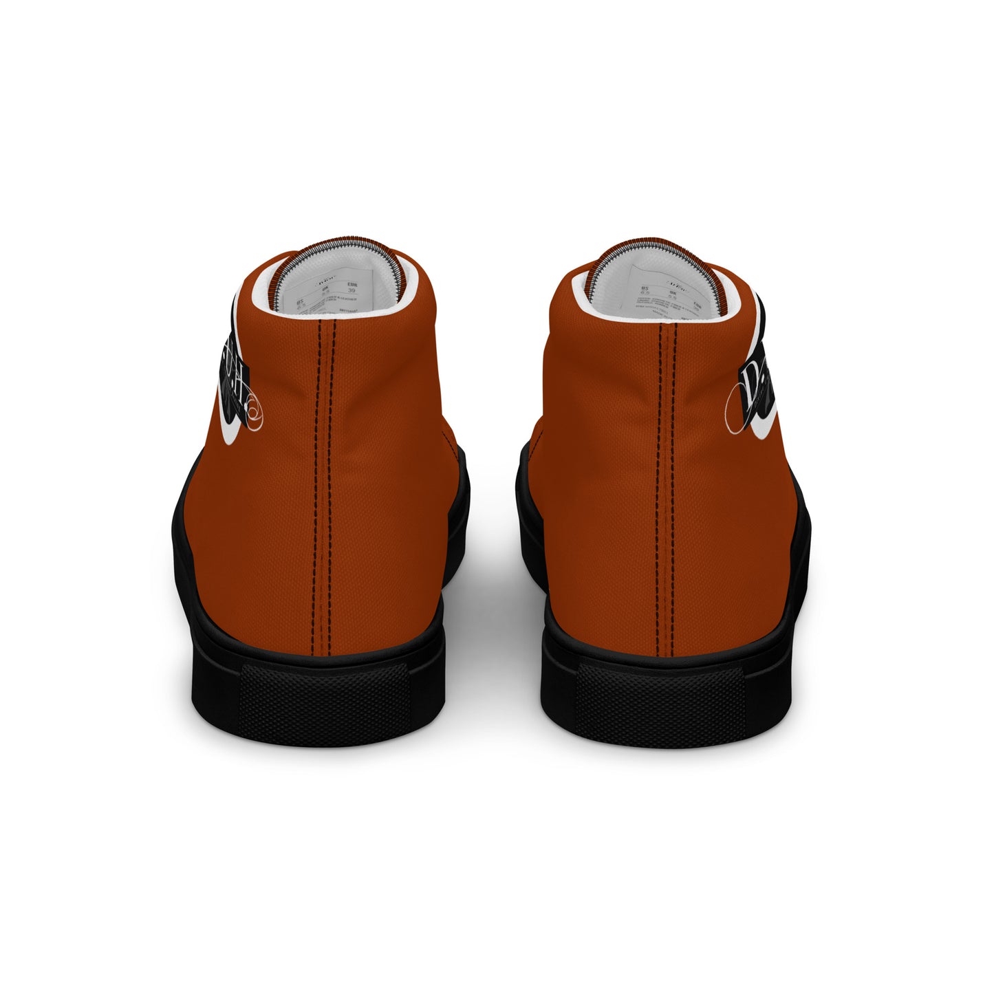 Men’s high top canvas shoes