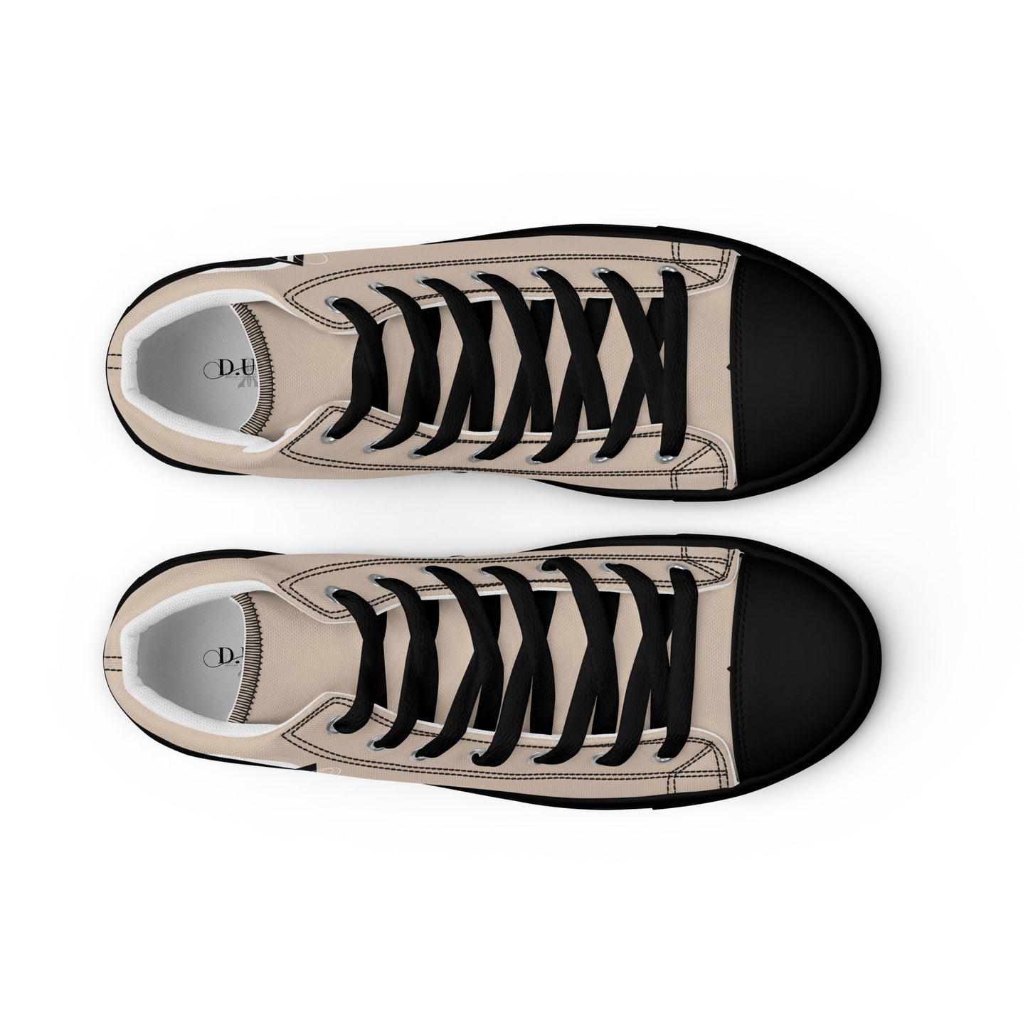 Men’s high top canvas shoes