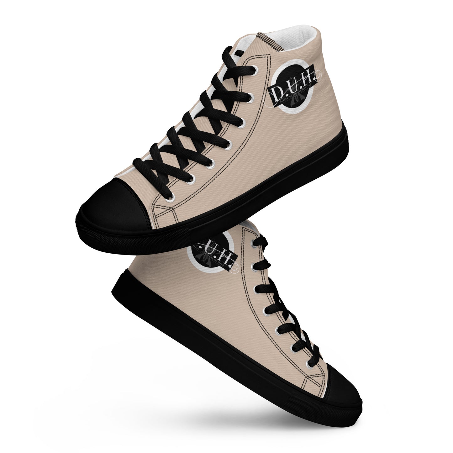 Men’s high top canvas shoes