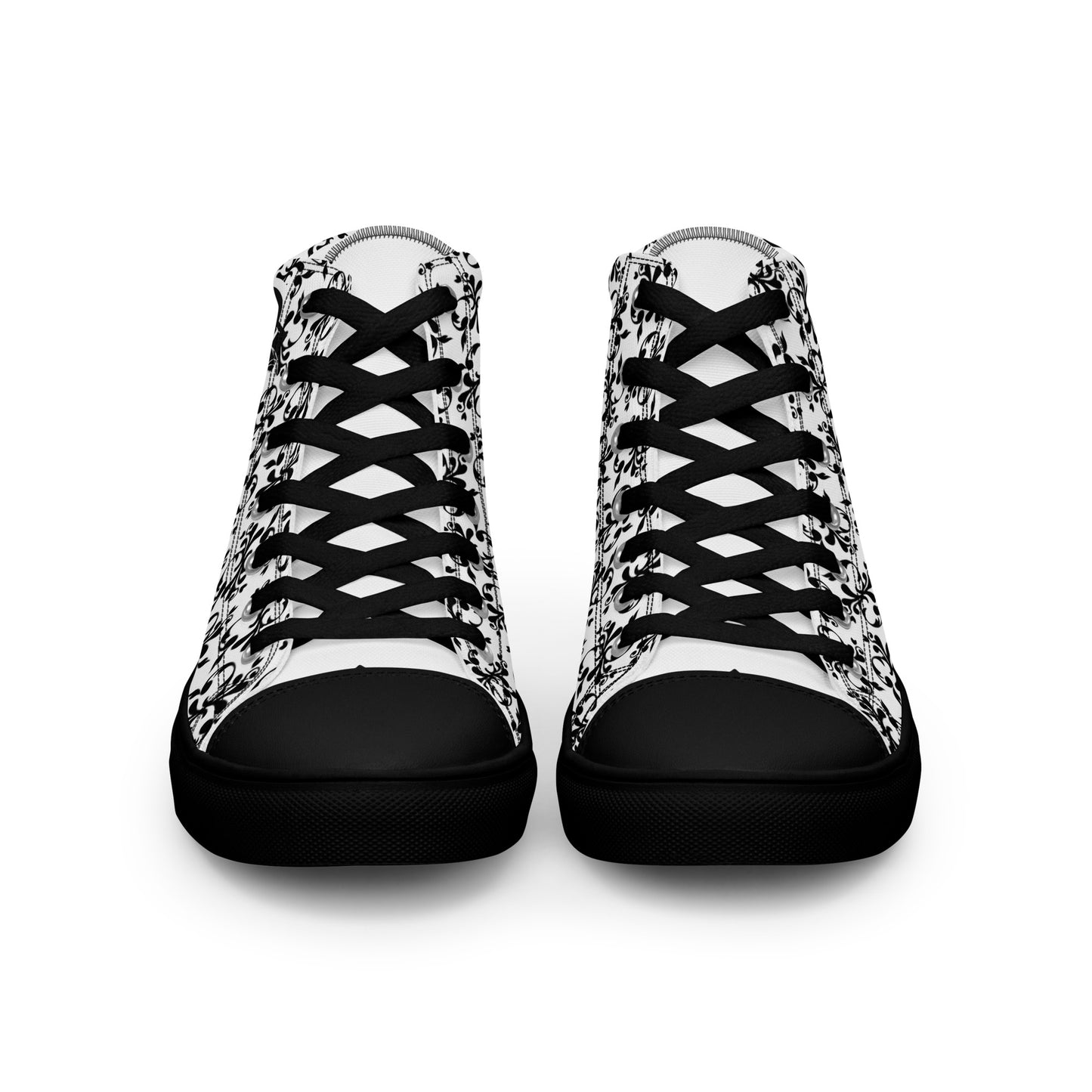 Men’s high top canvas shoes