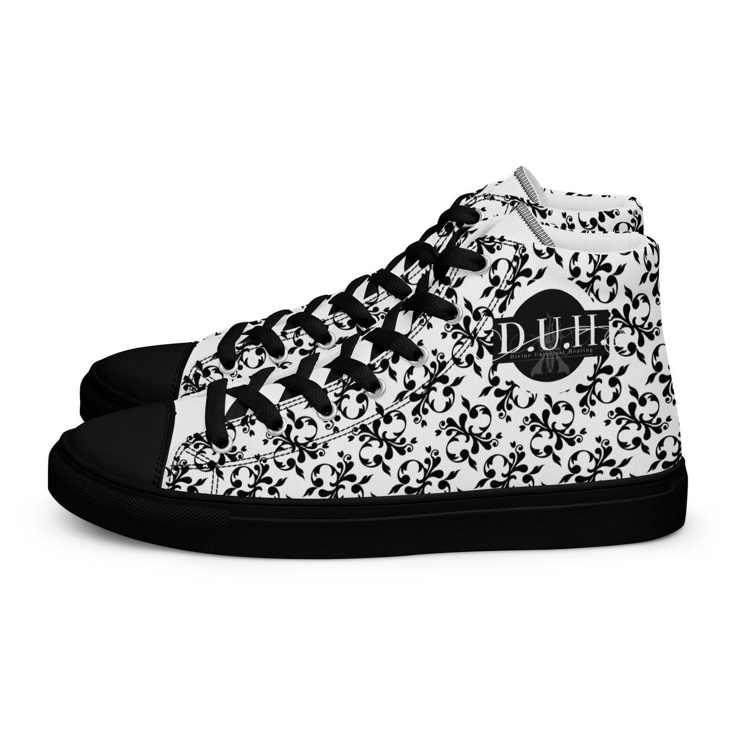Men’s high top canvas shoes