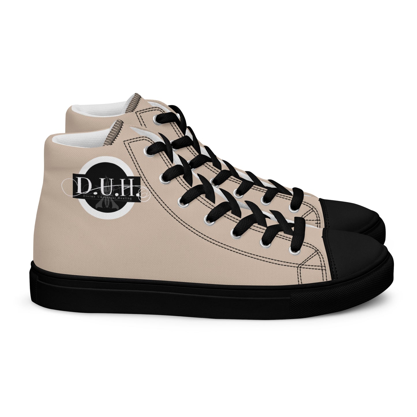 Men’s high top canvas shoes
