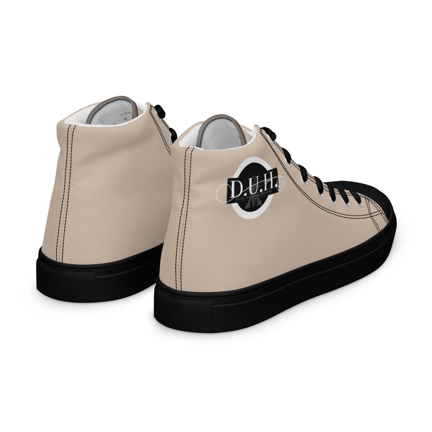 Men’s high top canvas shoes