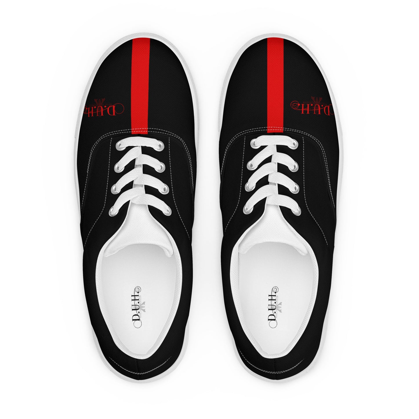 Men’s lace-up canvas shoes