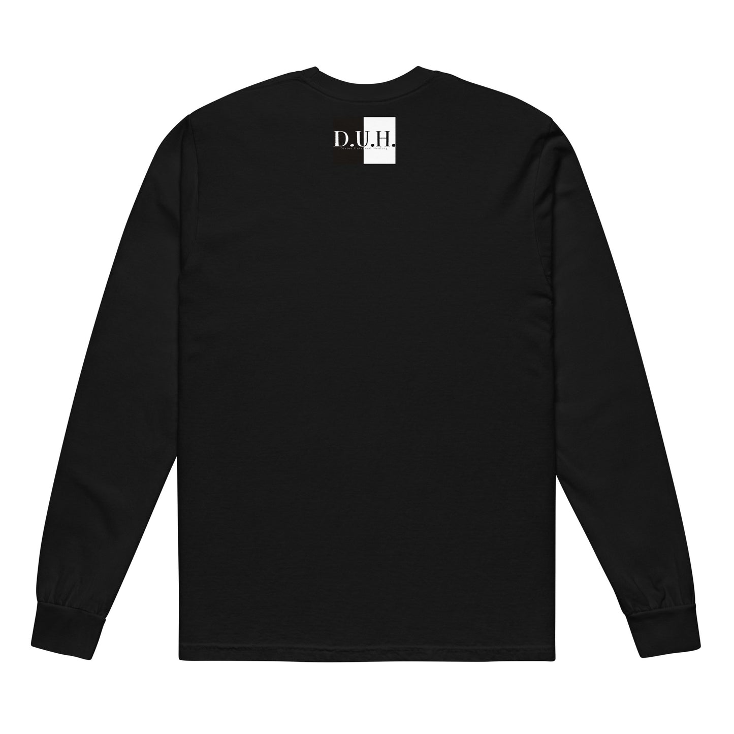 1 B/W heavyweight long-sleeve shirt